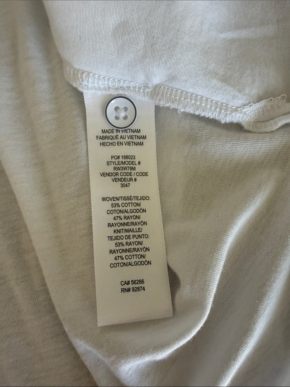 Splendid white blouse small - Picture 5 of 5